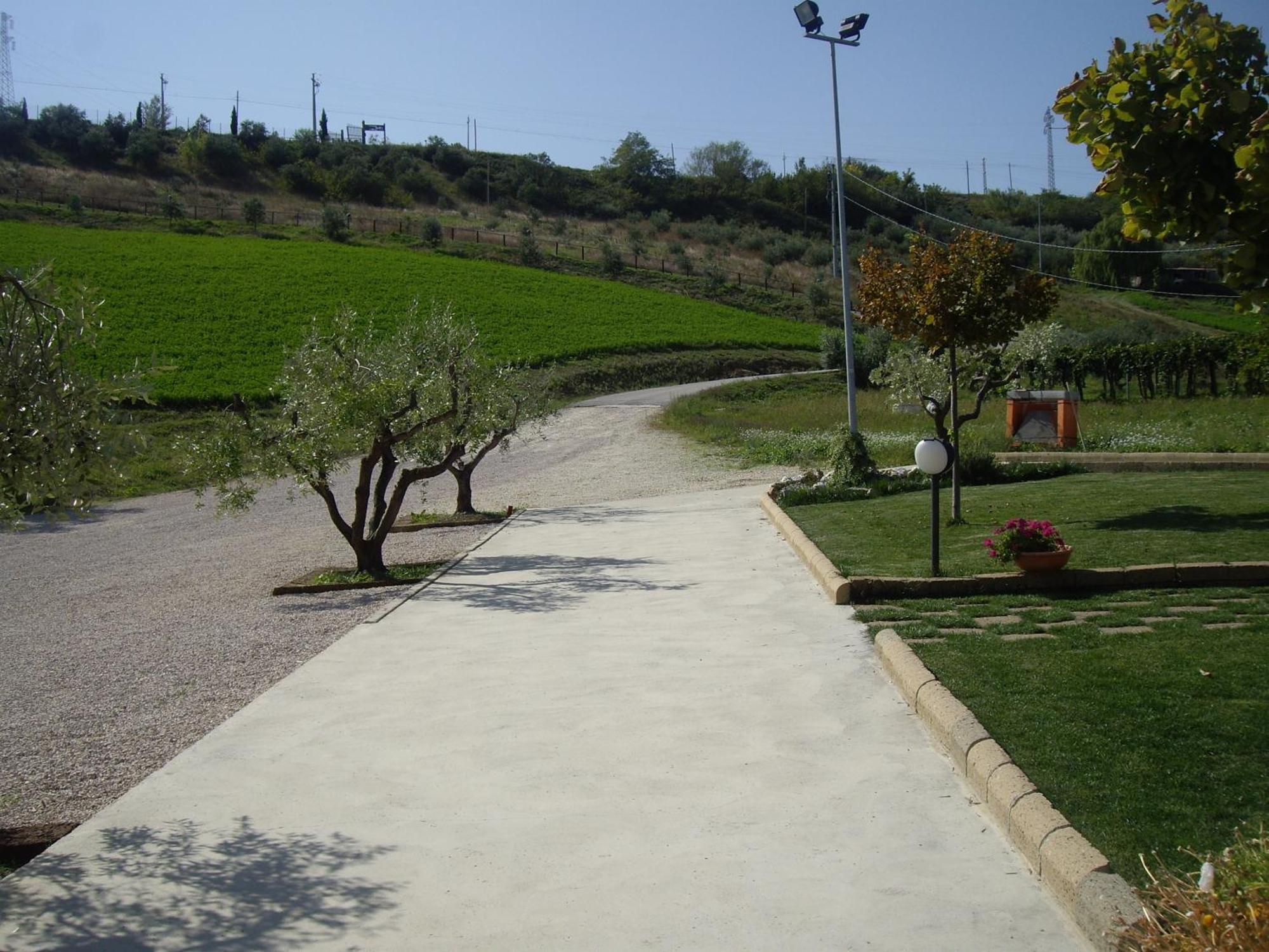 רוזטו דליי אברוצי Agriturismo Il Borgo Degli Ulivi מראה חיצוני תמונה